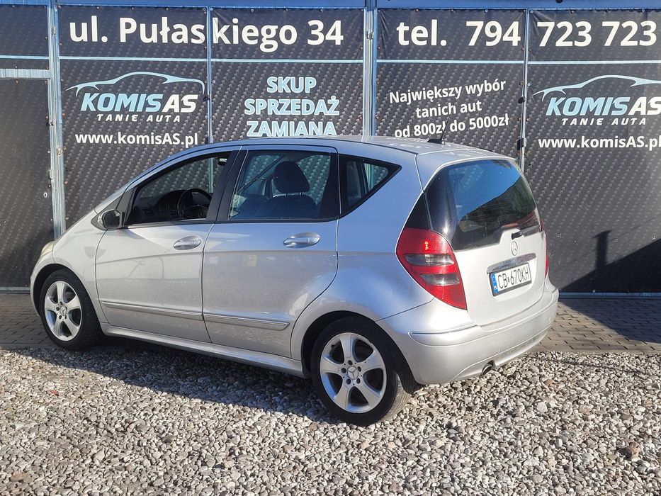 Mercedes Benz A 2.0D 109KM 2006r * el szyby lusterka klima * Bydgoszcz
