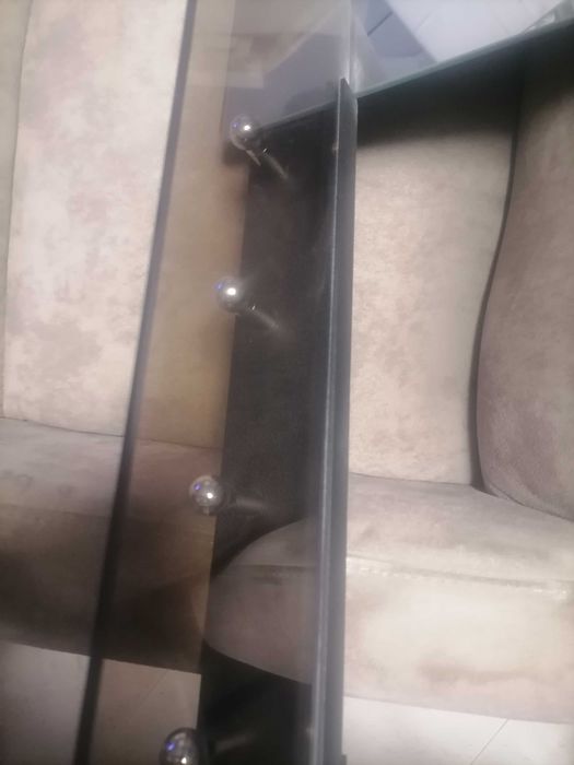 Cabide com espelho e prateleira