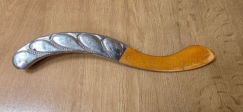 Przedwojenna miotełka do okruchów / vintage, art déco /