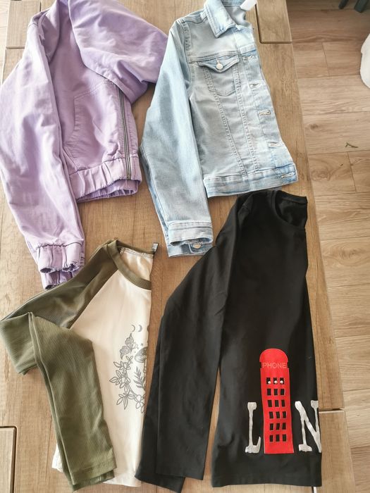 Zestaw ubrań dziewczynka 152