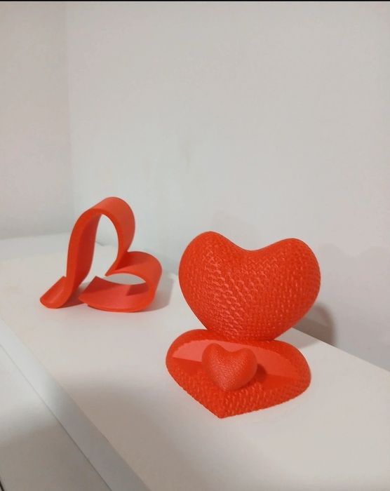 Conjunto de suportes para celular, que também  podem ser usados como decoração