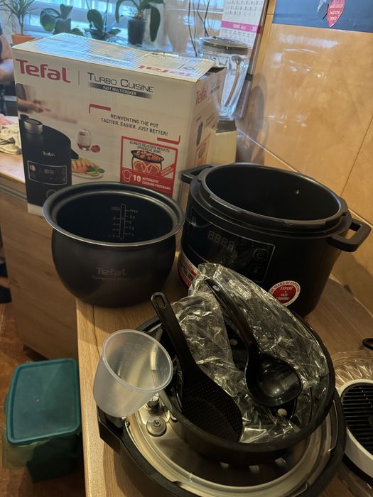 Multicooker TEFAL Turbo Cuisine CY754830 czarny