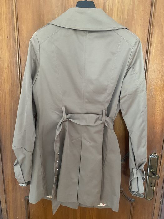 Blazer e gabardine beje