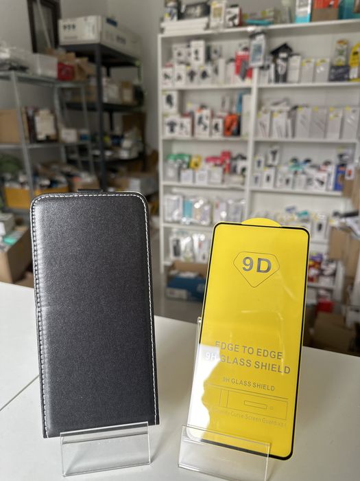 Kabura pionowa + szkło hartowane 9D OPPO A31