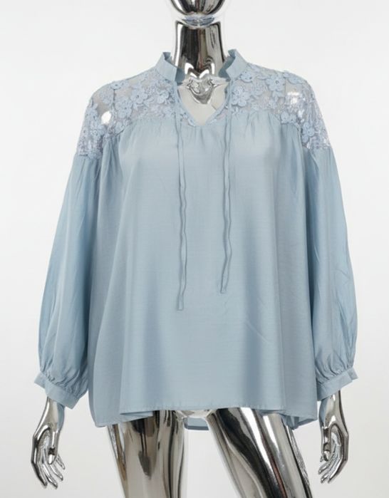 Cudo luksusowa koszula premium koronka  oversize 48 50 52