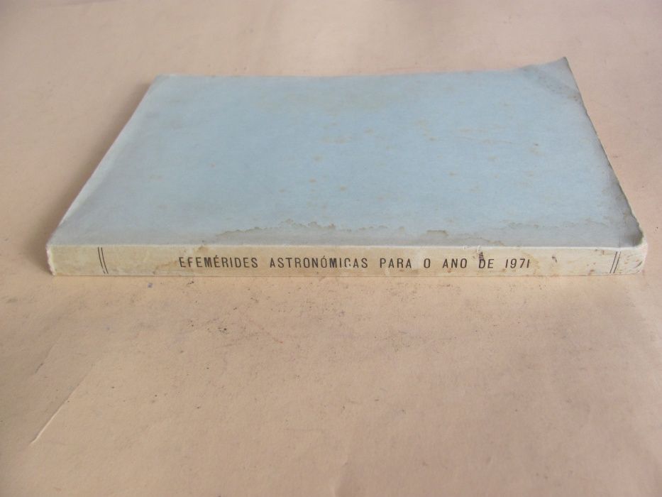 Raro - Efemérides Astronómicas para o ano de 1971