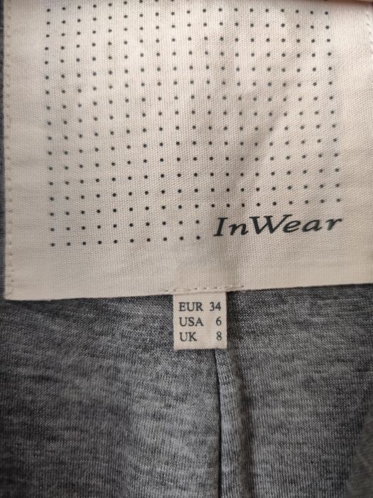 Szary żakiet InWear r. XS/34