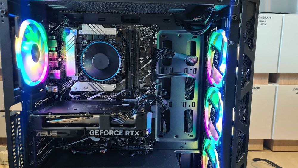 Komputer PC do gier nowy i5 RTX 4060 36mc gwarancji