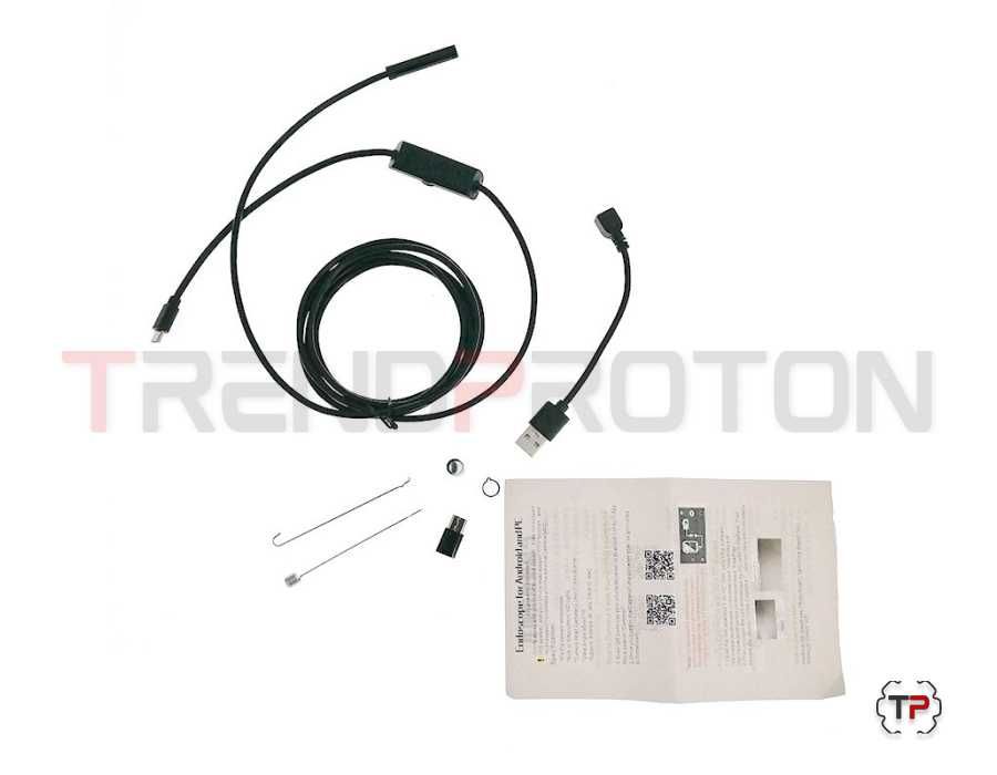 Câmara Endoscópica / Inspecção 5.5mm para Telemóvel ou Computador