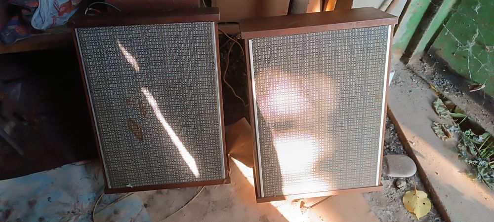 Колонки аудио СССР