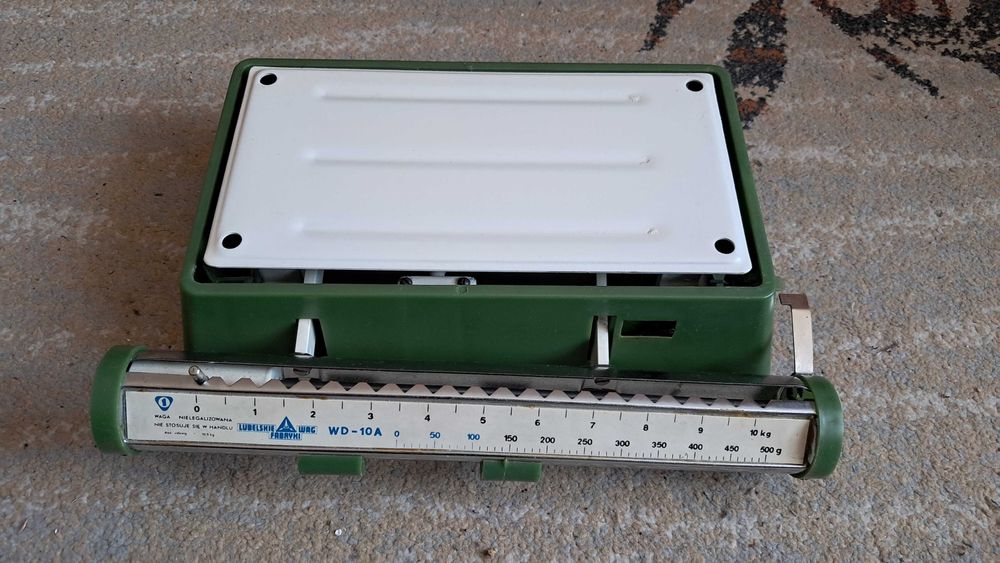 Waga WD-10A domowa klasyczna bezodważnikowa vintage PRL