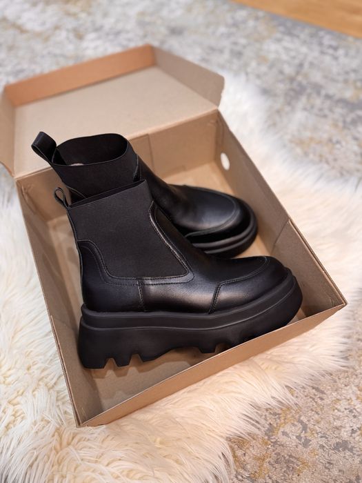 Челсі, зимові ботінки, черевики, чоботи з хутром