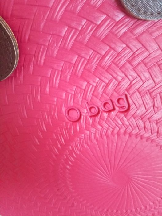 O bag twist czerwona stan jak nowy