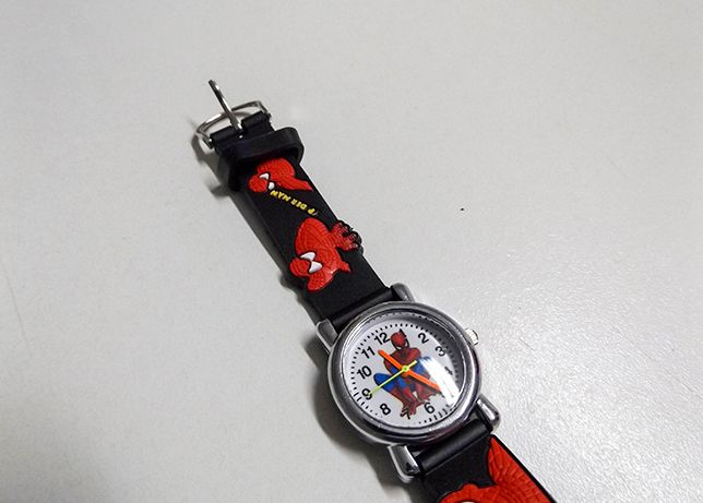 Relogio infantil Spider man