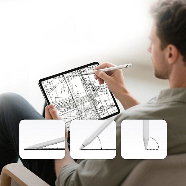 Rysik Wozinsky WRA-08 Stylus do iPad USB-C szybkie ładowanie Apple iPa