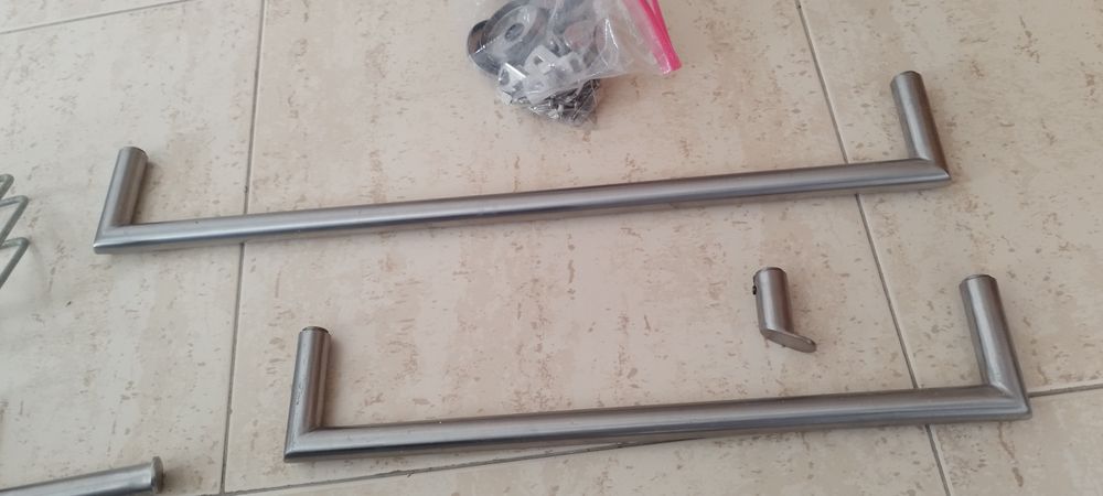 Conjunto casa de Banho inox