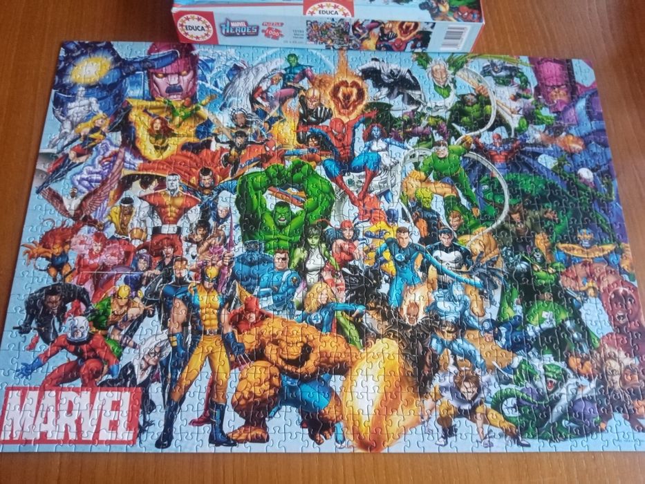 Puzzle Marvel de 1000 peças