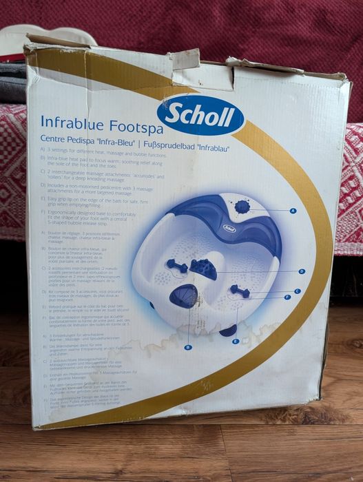Sprzedam masażer do stóp Scholl Infrablue Footspa
