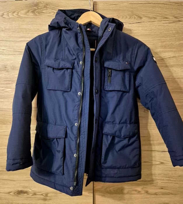 Куртка парка дитяча tommy hilfiger томмі хілфігер