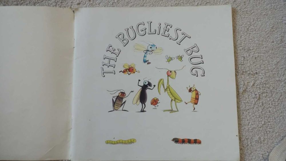 Ksiązka anglojęzyczna dla dzieci z USA. "The Buggiest Bug"