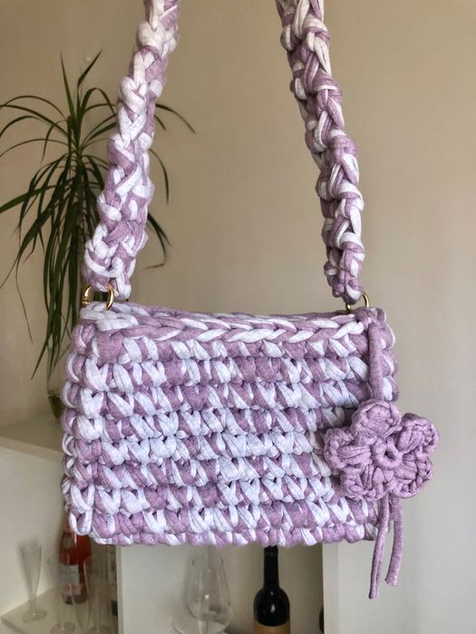 Bolsa de crochet