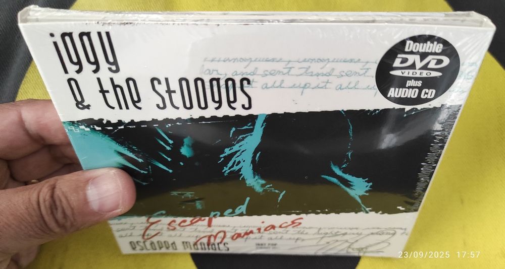 Iggy & The Stooges - Escaped Maniacs 2DVD+CD
