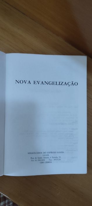 Livro religioso "Nova evangelização '