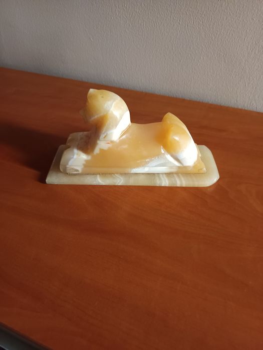 Conjunto Egípcio em Mármore Ónix Amarelo
