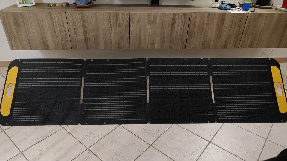 Panel fotowltaiczny 220w 48v kempingowy VTOMAN VS220