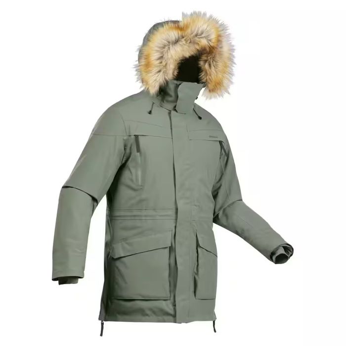 НОВА чоловіча зимова парка QUECHUA NH500, водонепроникна -20°C, 3XXL