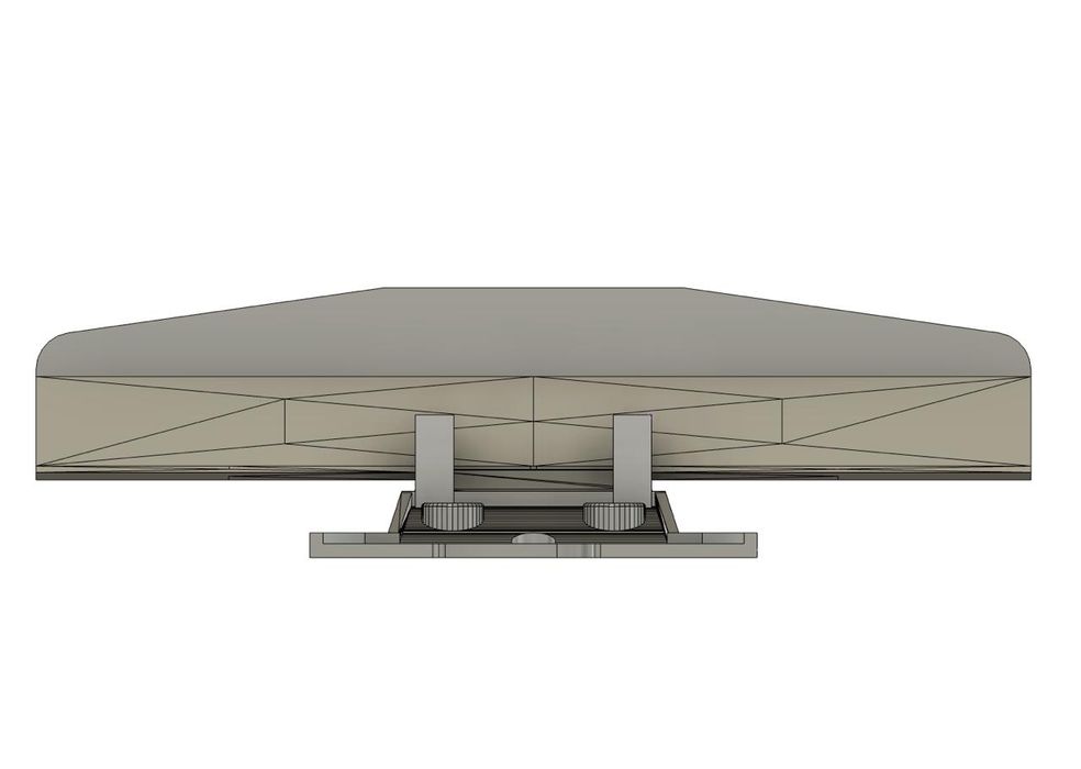 Pára-choques Nikko Turbo Panther II impressão 3D ficheiro STL