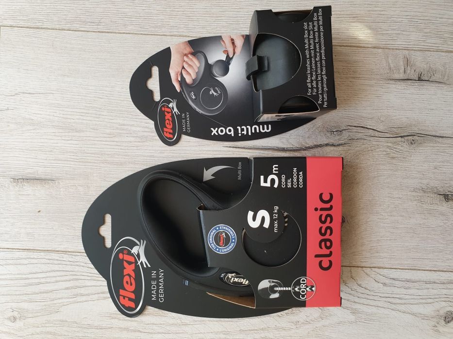 Zestaw: smycz felxi 5m s + multi box