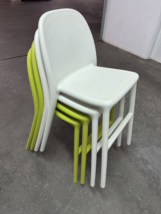 Cadeira junior  ikea branco e verde