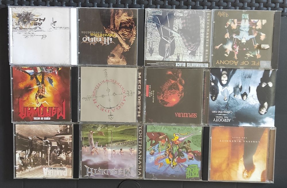Cds metal várias bandas