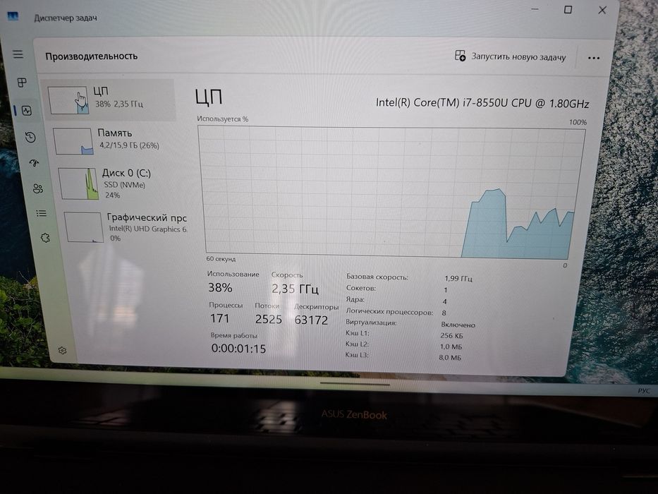 Ноутбук Asus  UX370U