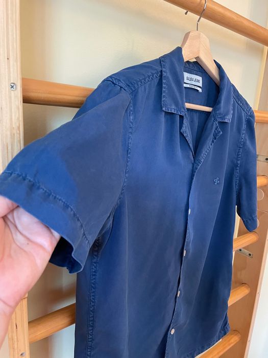 Salsa Camisa homem tamanho S manga curta Verão