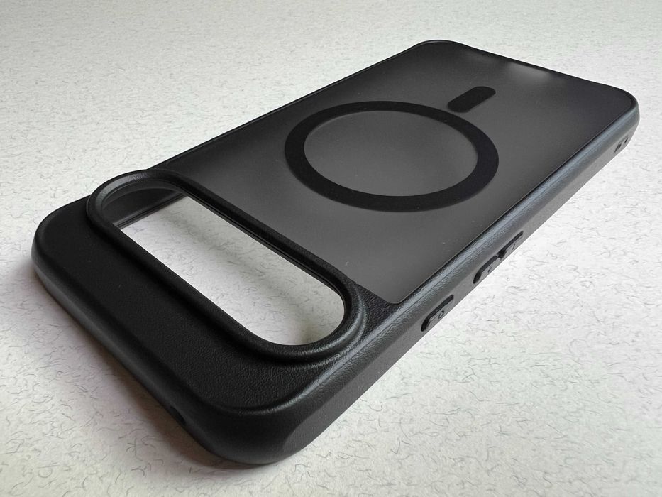 Google Pixel 9 Pro XL чохол Magnetic MagSafe чорний силікон TPU чехол