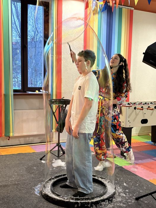 Аніматори, бульбашкове шоу, неонове шоу, день народження