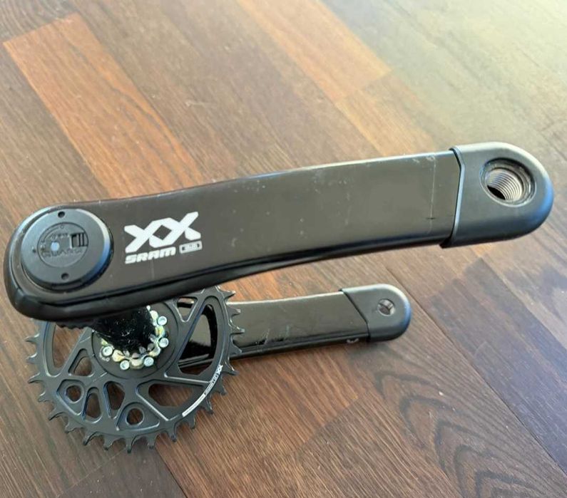 Korba Sram XX Eagle 32T Dub z pomiarem mocy Quark, 165mm