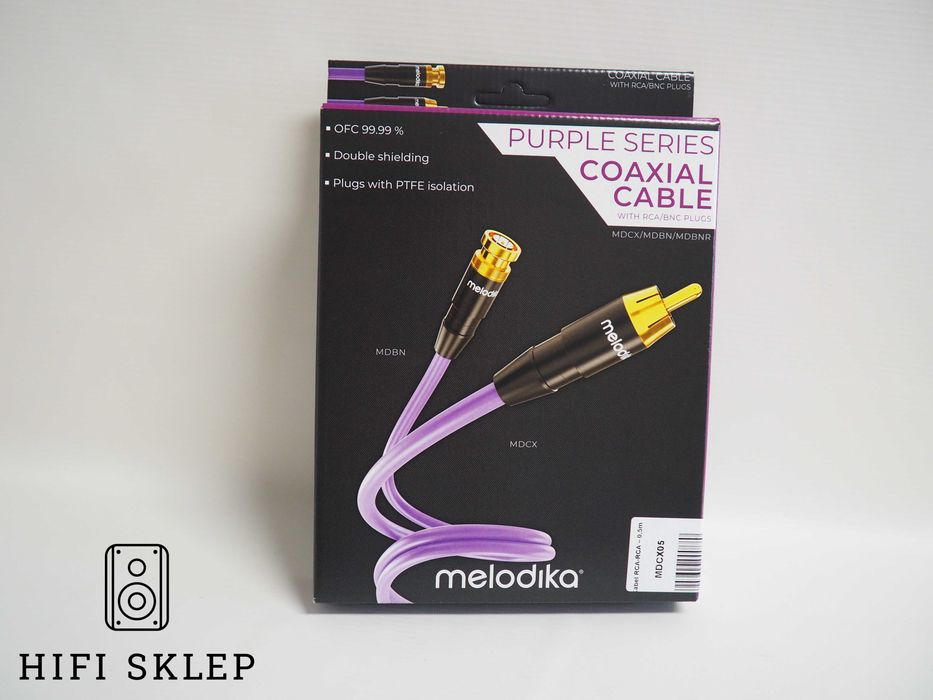 Kabel Coaxial Melodika MDCX05- 0,5m
