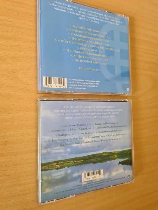 2 CDs audio com música celta