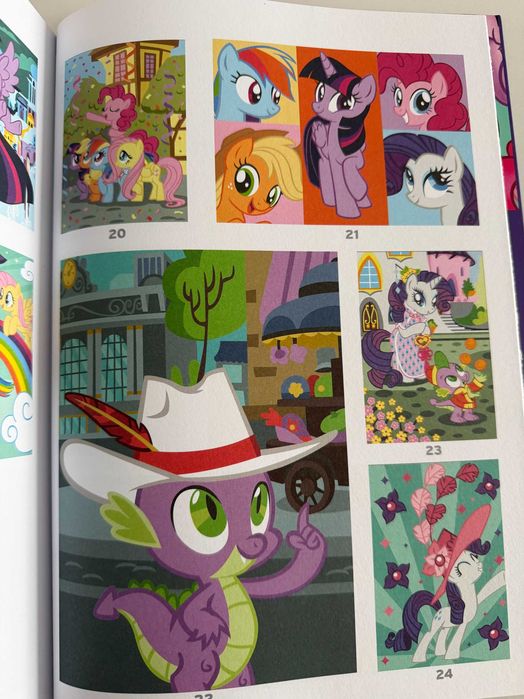ДЕФЕКТ розмальовка My Little Pony по номерах французьке видання Hachette