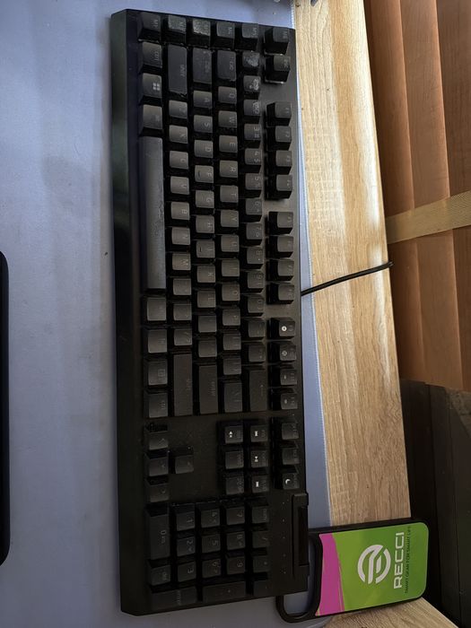 Blackwidow v4 x Razer yellow switches
