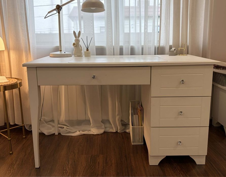 Biurko drewniane meblik boho