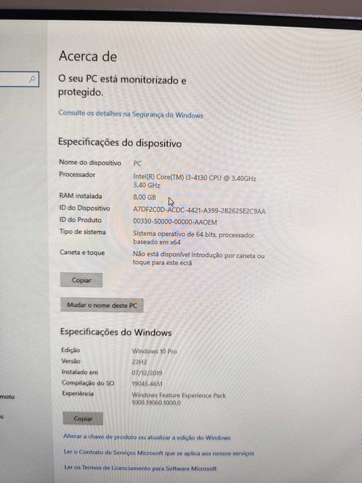 Torre PC Fujitsu Intel Core i3 3.4GHz - 8GB RAM