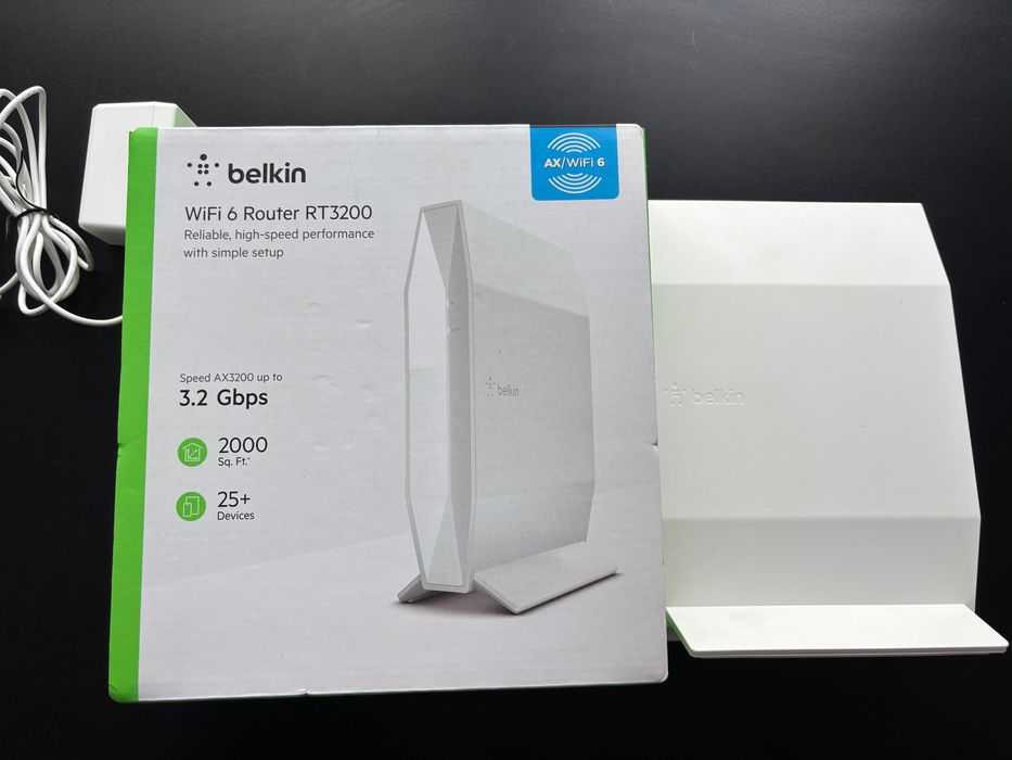 Belkin RT3200 3.2 Gbps Wifi 6 AX OpenWrt AX3200