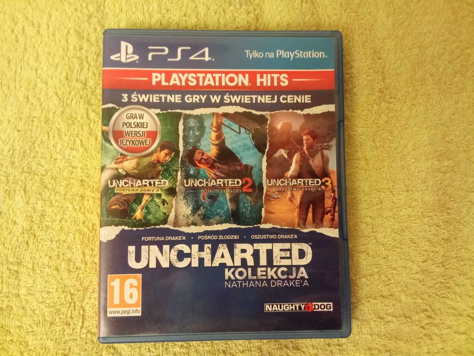 Gra na PS4 UNCHARTED KOLEKCJA Nathana Drakea