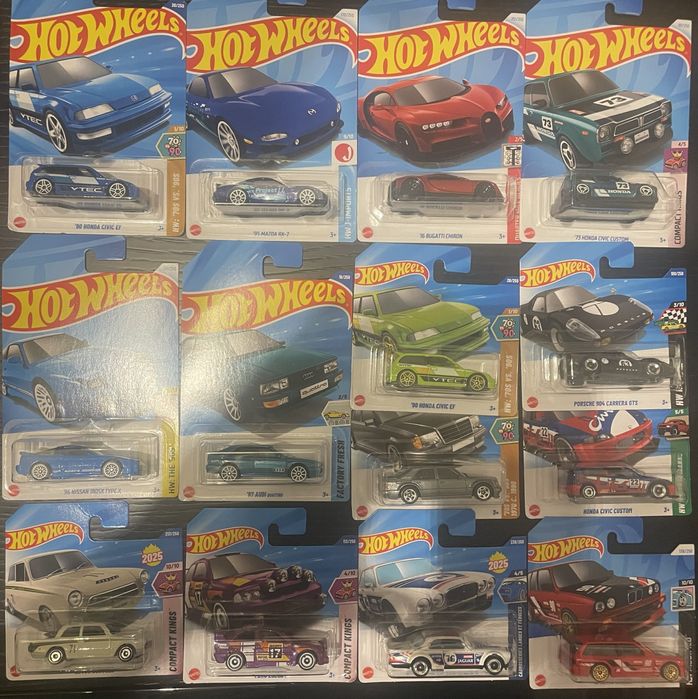 Hot Wheels novos 2025 e embalados Honda Nissan Toyota JDM Range Rover