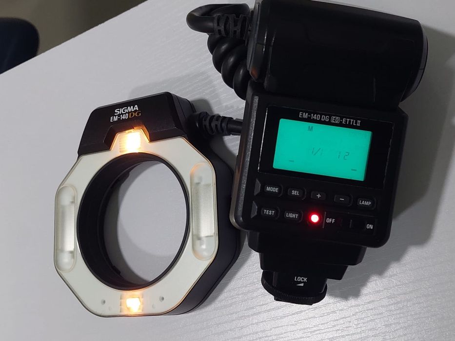 Flash Circular de Macro Sigma EM-140 DG para Canon