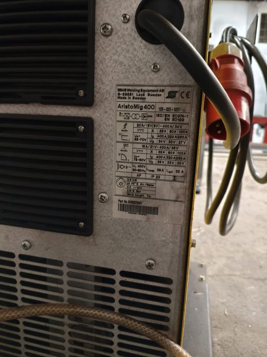 Esab Aristo Mig 400A